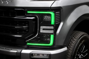 Ford F-250 Super Duty Headlight DRL Kit - ORACLE Lighting - Dynamic ColorSHIFT with Switchback Turn Signals - Dynamic ColorSHIFT - `20-`22